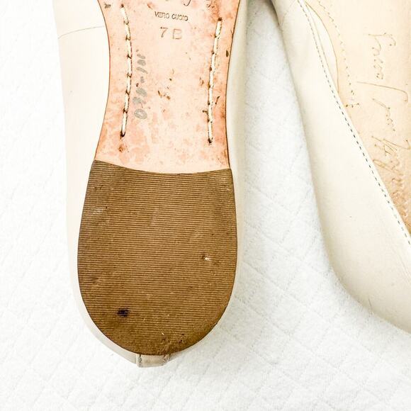 Elizabeth and James Cream and Black Two Toned Flat Chain Accent SZ7 - Picture 4 of 4